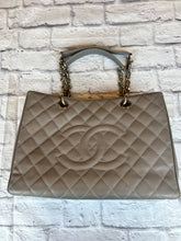 Load image into Gallery viewer, Chanel Grand Shopping Tote in Grey Caviar
