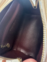 Load image into Gallery viewer, Chanel Beige Lambskin Zip Around Bowler Shoulder Bag