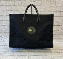 Load image into Gallery viewer, Gucci Off The Grid Monogram Black Nylon Tote