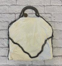 Load image into Gallery viewer, Stella McCartney Cream Falabella Perforated Vegetarian Leather Bag
