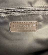 Load image into Gallery viewer, Chanel Vintage Black Perforated Drill Bit Tote
