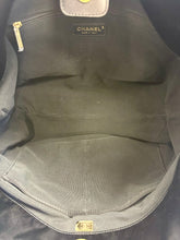 Load image into Gallery viewer, Chanel Black Nylon Quilted Maxi Shopping Tote