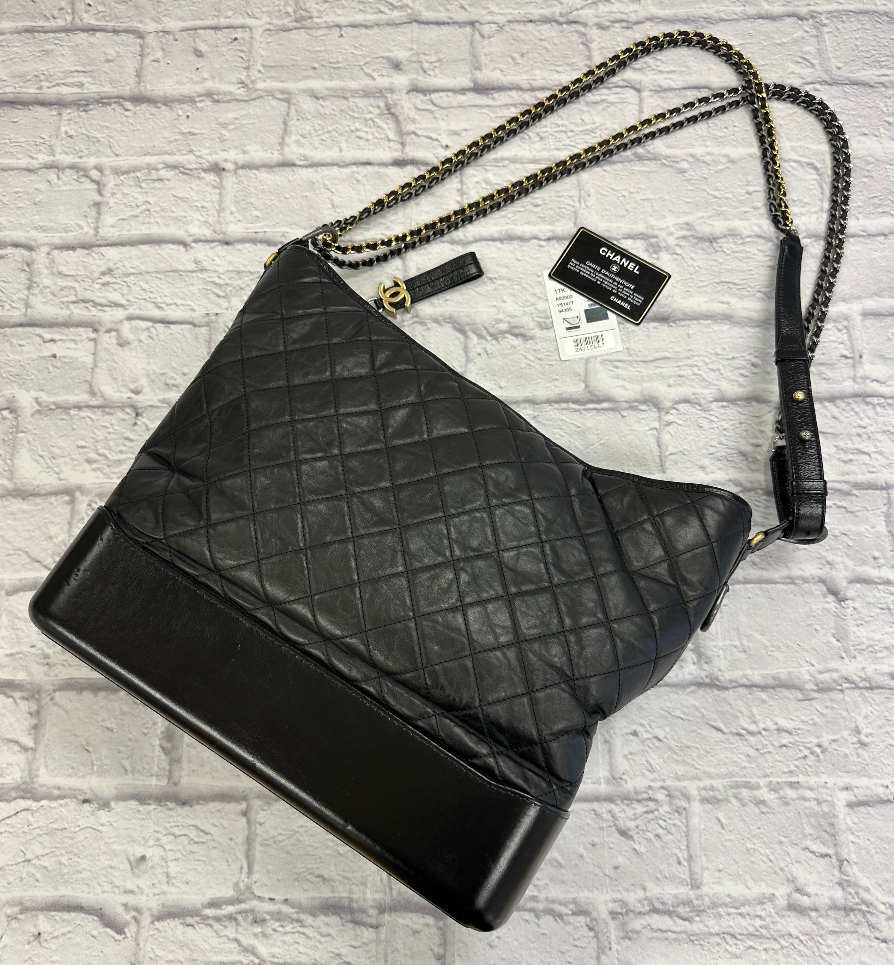 その他 GABRIELLE CHANEL Chanel Aged Calfskin Quilted Maxi Gabrielle With Ruthenium