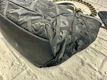 Load image into Gallery viewer, Chanel Black Nylon Quilted Maxi Shopping Tote