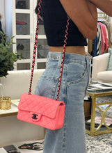 Load image into Gallery viewer, Chanel Pink Classic Single Flap Mini