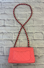 Load image into Gallery viewer, Chanel Pink Classic Single Flap Mini