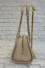 Load image into Gallery viewer, Chanel Beige Lambskin Zip Around Bowler Shoulder Bag