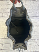 Load image into Gallery viewer, Chanel Grey Woven Raffia Deauville Large Backpack
