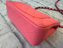 Load image into Gallery viewer, Chanel Pink Classic Single Flap Mini