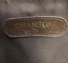 Load image into Gallery viewer, Chanel Vintage Brown Leather Diamond Stitch Duffle Bag