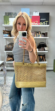 Load image into Gallery viewer, Chanel Vintage Basketweave Tote
