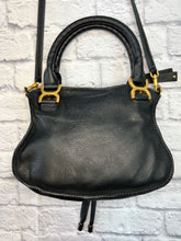 Load image into Gallery viewer, Chloe Black Double Carry Marcie Bag

