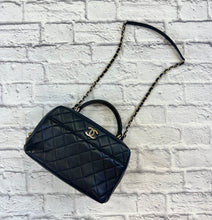Load image into Gallery viewer, Chanel Medium Navy Trendy Bag
