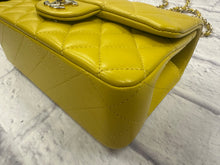 Load image into Gallery viewer, Chanel Yellow Mini Top Handle
