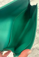 Load image into Gallery viewer, Hermes Jige Green Clutch
