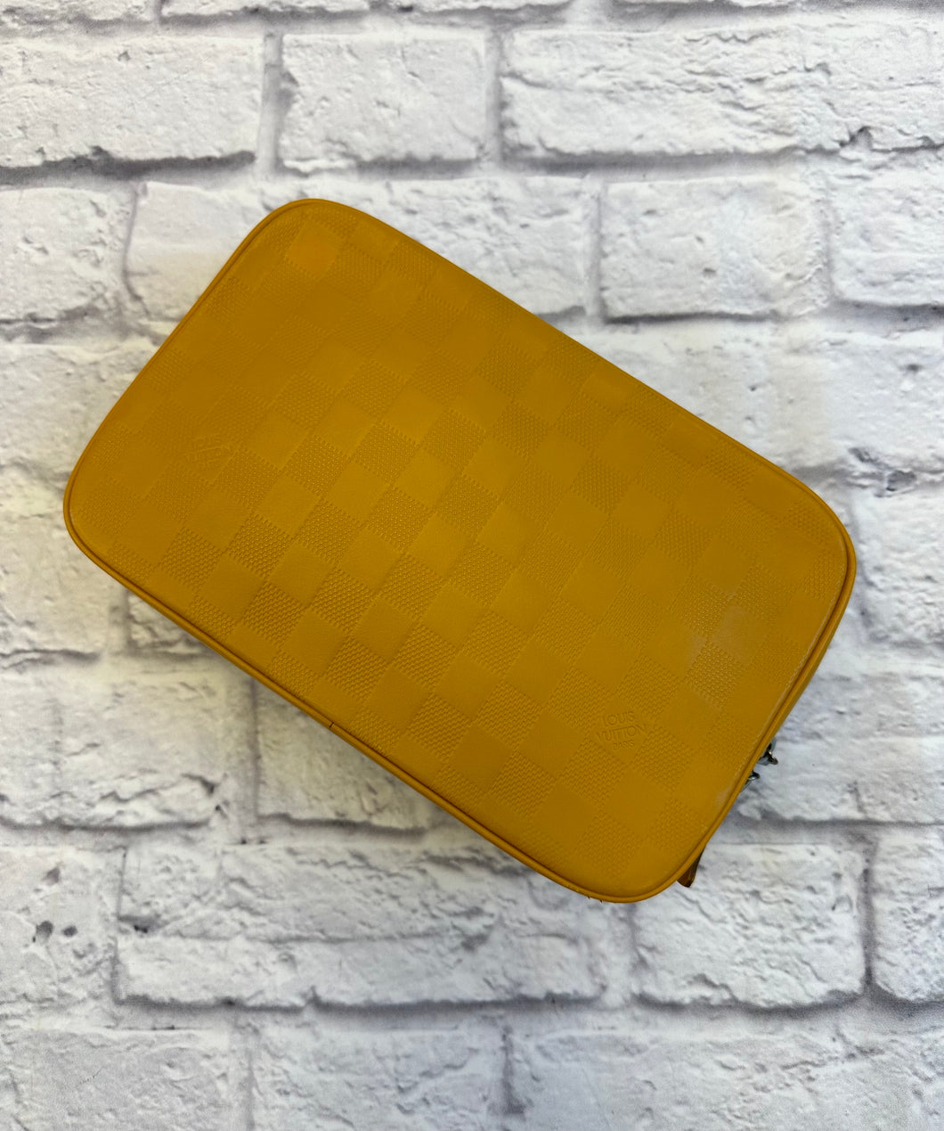 Louis Vuitton DE Yellow Makeup Case