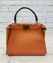 Load image into Gallery viewer, Fendi Terracotta Small  2 Way Peekaboo W/Snack Skin Handle
