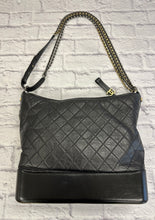 Load image into Gallery viewer, Chanel Aged Calfskin Quilted Maxi Gabrielle With Ruthenium/Gold Hardware
