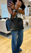 Load image into Gallery viewer, Louis Vuitton Black Epi Alma
