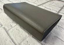 Load image into Gallery viewer, Saint Laurent Gray Grain De Poudre Large Kate
