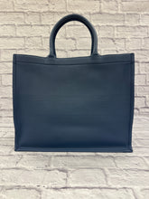 Load image into Gallery viewer, Dior Blue Calfskin Embossed Bool Tote
