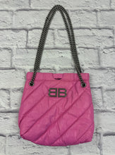Load image into Gallery viewer, Balenciaga Pink Crush XS Quilted Shoulder Bag

