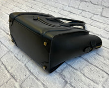 Load image into Gallery viewer, Celine Black Micro Luggage Tote
