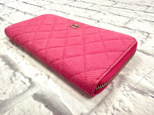 Load image into Gallery viewer, Chanel Punk Caviar Classic Full Zip Wallet
