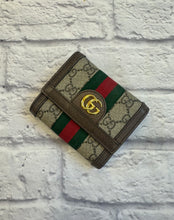 Load image into Gallery viewer, Gucci Ophidia Trifold Wallet
