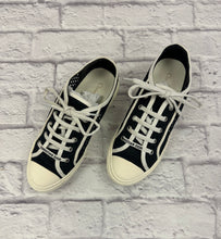 Load image into Gallery viewer, Dior Black Walk N Dior Sneakers SZ 40
