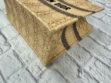 Load image into Gallery viewer, Christian Dior Natural Cannage Raffia Medium Book Tote
