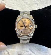 Load image into Gallery viewer, Rolex 31MM Datejust Rose Gold/Steel Watch
