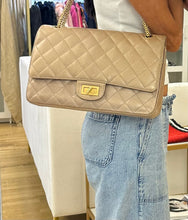 Load image into Gallery viewer, Chanel Metallic Quilted  Reissue Double Flap
