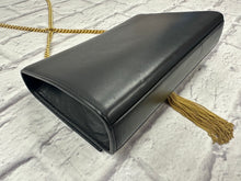 Load image into Gallery viewer, Saint Laurent Black Kate Tassel Bag W/Gold Hardware
