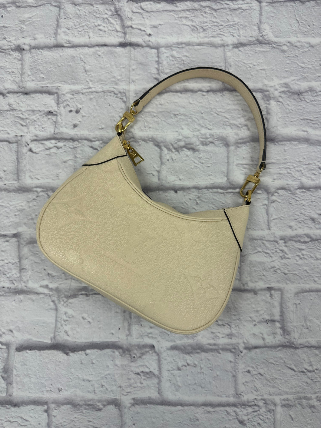 Louis Vuitton Ivory Empriente Bagatelle Shoulder Bag