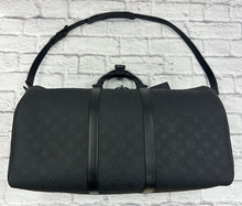 Load image into Gallery viewer, Louis Vuitton Black Empriente Bando Keepall 50
