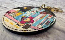 Load image into Gallery viewer, Louis Vuitton Monogram 2022 Christmas Animation Tokyo Bag Charm/Key Ring Blue

