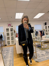 Load image into Gallery viewer, Chanel Black Golden Clasp Wallet on a chain
