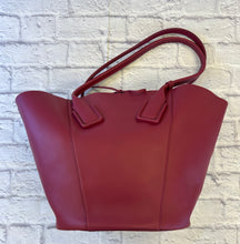 Load image into Gallery viewer, Bottega Veneta Calfskin Basket Tote in Amaranto
