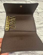 Load image into Gallery viewer, Louis Vuitton Damier Ebene 6 Key Ring Holder
