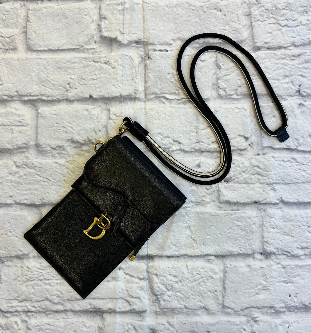 Dior Double Wristlet/Shoulder Phone Holder