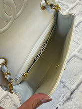 Load image into Gallery viewer, Chanel White Square Vintage Mini Flap Bag
