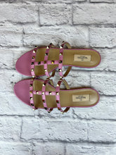 Load image into Gallery viewer, Valentino Rockstud Pink Sandals, Size 38
