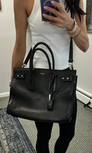 Load image into Gallery viewer, Saint Laurent Black Medium Sac Du Jour
