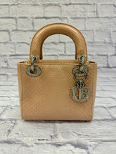 Load image into Gallery viewer, Dior Beige Python Mini Lady Dior

