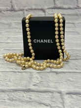 Load image into Gallery viewer, Chanel Cream Pearl Necklace
