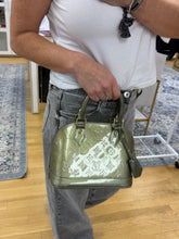Load image into Gallery viewer, Louis Vuitton Green Vernis Alma BB
