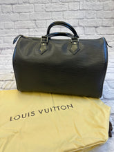 Load image into Gallery viewer, Louis Vuitton Black Epi Speedy 30
