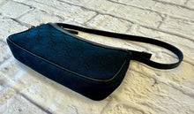 Load image into Gallery viewer, Gucci Black Monogram GG Pochette
