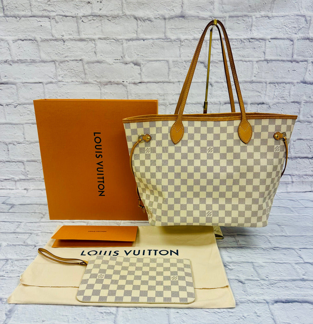 Louis Vuitton Damier Azur Neverfull MM